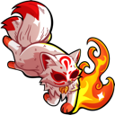 kitsune Discord sticker | Crystal Cafe 🐾