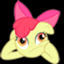 :AppleBloomBored: