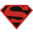 Red diamond-shaped emblem with a stylized letter S centered on a black background.