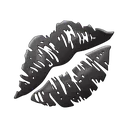 Kiss_Black Discord sticker - 𝐒𝐓𝐀𝐑 𝐓𝐑𝐄𝐄 OFFICIAL