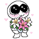 114_doodleflowers Discord sticker from "Thrift Store Chaos(古着屋カオス)