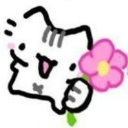 Flower Discord sticker - "Thrift Store Chaos(古着屋カオス)