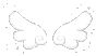 whitewings animated GIF emoji from 𓂃﹒lumie﹒୨ৎ