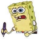 bobspongebobfreakingout Discord sticker from The Everglades of Elyrium