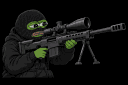 sniper animated emote - THE ETERNAL EMPIRE | MIL-SIM | TROTE