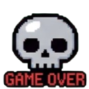 game_over Discord sticker from Slaughterhouse_Losers