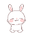 bunny_bun_cheer animated Discord emote from Bunny Emotes