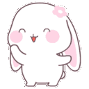 bunny_clap animated emote | Bunny Emotes