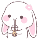 bunny_boba animated emote | Bunny Emotes