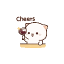 cheers animated emote from WOS HoundsOfHades