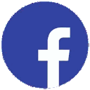 Four colorful circular icons representing Facebook, Twitter, Instagram, and YouTube arranged in a horizontal row.