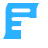 A blue document icon overlapping a white computer monitor icon in pixel art style.