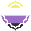 nonbinary Discord Emoji from 𓂃 ࣪˖ ִֶָ𐀔 Sonder Sanctuary 𓂃 ࣪˖ ִֶָ