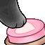 waifumarinkittybutton animated GIF emoji - 20pc Nugget