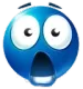blue_shocked custom emote from EXILED║ Evade Clan ⸝⸝