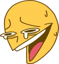 e_AHAHAHAHHAHAHAHAHAHHAHA Discord sticker - EXILED║ Evade Clan ⸝⸝