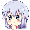 ChinoThink Discord Emoji from Ooey Gooey Love ♡