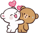 hug custom emote - Ooey Gooey Love ♡