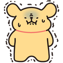 dog_scared Discord Emoji - chillin duckies