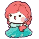 ariel Discord Emoji - ╰ ხαხι ხυnnιεs