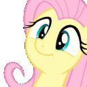A yellow pony with a pink mane bobs her head rhythmically with a happy expression.