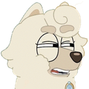 weird Discord sticker from ╰ ხαხι ხυnnιεs