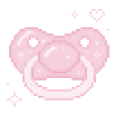 PinkPacifier animated Discord emote | ℓιттℓє σηєѕ- sfw