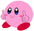 kirbythumbsup