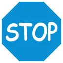 stopBlue