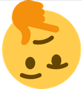 thinkingupsidedown Discord emoji