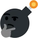 thinkthinkthinkBOOM Discord Emoji