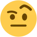 facewithoneeyebrowraised