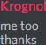 krogThanks krogThanks