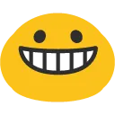 grinning