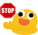 geblobstop