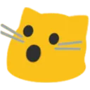 blobcatopenmouth