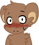 1Flushed Discord emoji