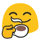SipsTeaBlob Discord Emoji