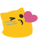 blobcatkissheart