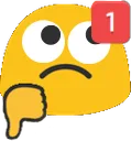 blobpingthumbsdown