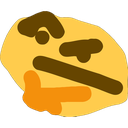 thonk Discord emoji