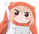 Umaru_raise_hand