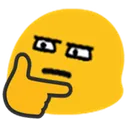 blobthinkingglare