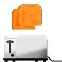 Toaster Animated Discord Emoji