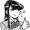KomiThumbsUp