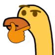 Duck Think duckthink Discord Emoji