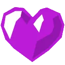 googleHeartPurple