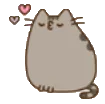 kiss_pusheen