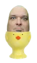 Egg Head EggHead Discord Emoji