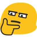blobthinkingglare